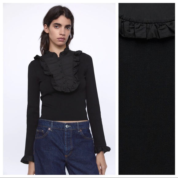 Zara Sweaters - NWT. Zara Combination Knit Sweater. Size S, M.
